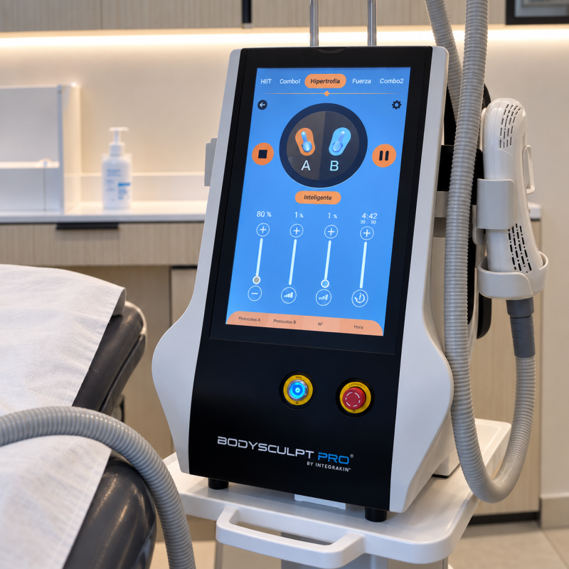 Máquina BodySculpt Pro en clínica moderna